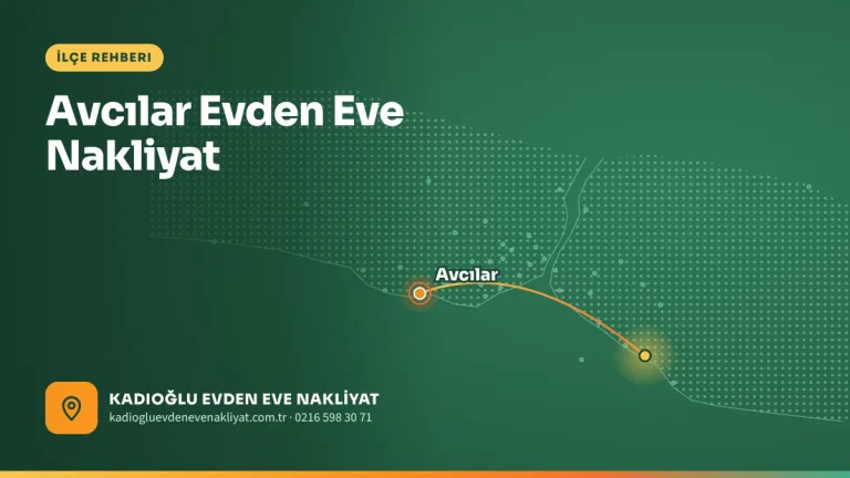Avcılar Evden Eve Nakliyat
