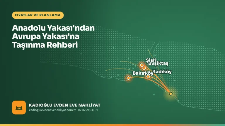 Anadolu Yakası’ndan Avrupa Yakası’na Taşınma Rehberi