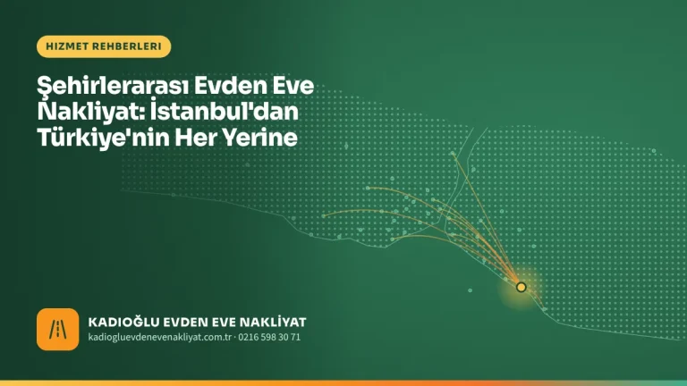 Şehirlerarası Evden Eve Nakliyat: İstanbul’dan Türkiye’nin Her Yerine